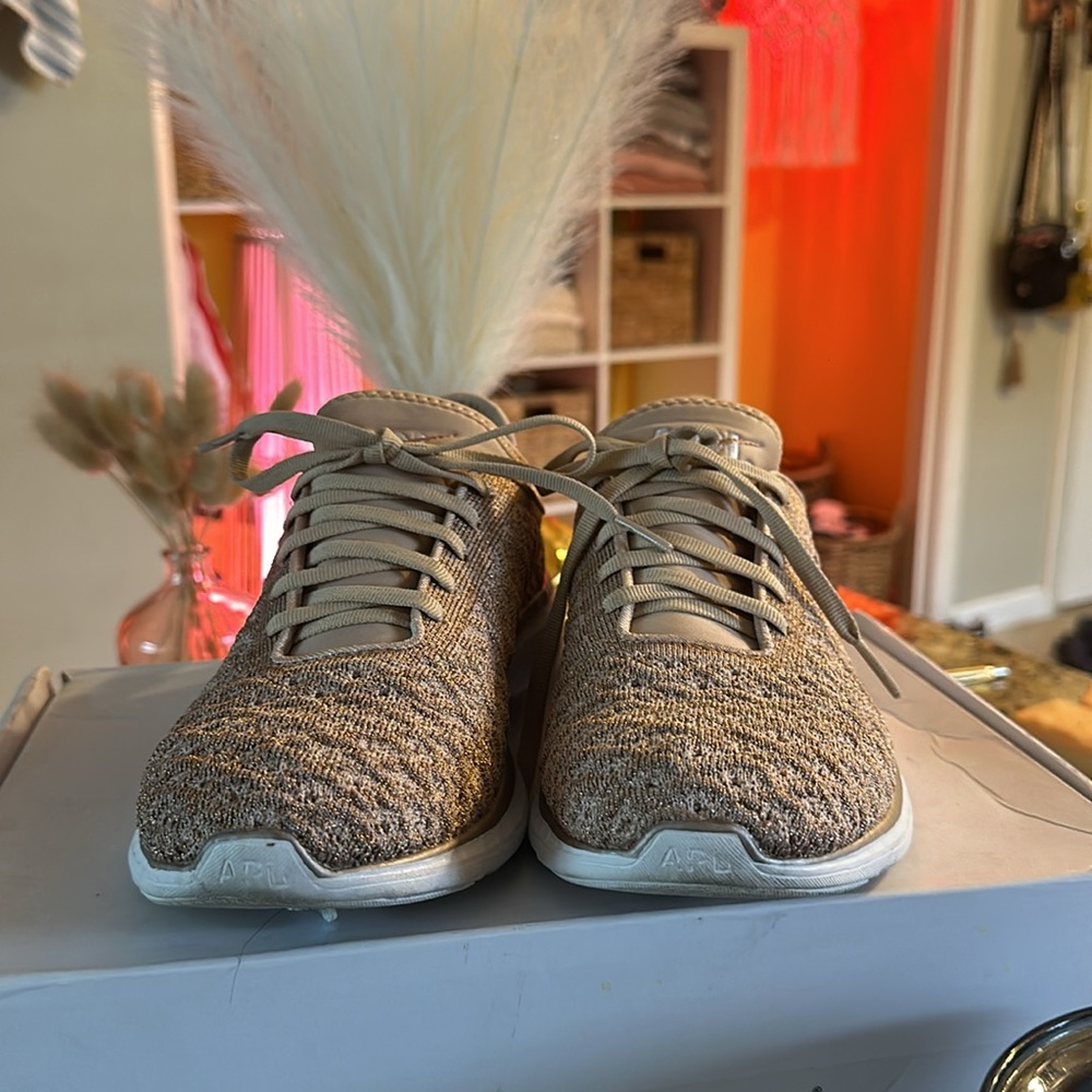 APL TechLoom Phantom Rose Gold Athletic Shoe